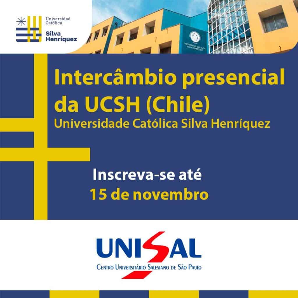 Inscrições Abertas Para Programa De Intercâmbio Na Universidad Católica