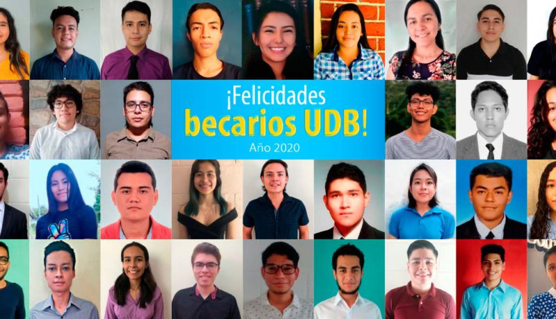 Universidad Don Bosco gratned scholarships to 33 students, so they can continue their academic formation, El Salvador
