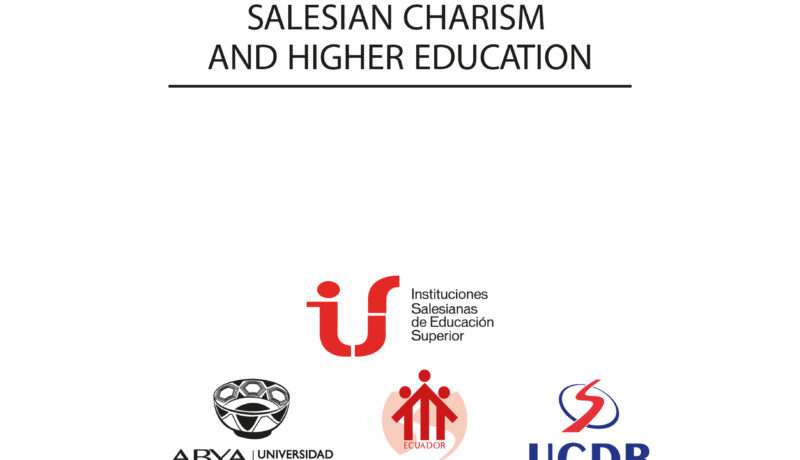 Cover of the book Salesian Charism and Higher Education published by the Salesian Polytehcnic University of Ecuador