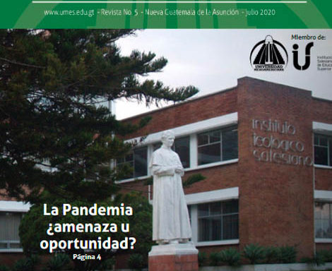 Academic Univerity Journal INUMES published by the Salesian Universidad Mesoamericana in Guatemala