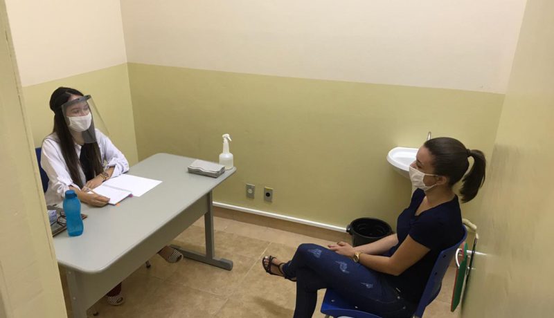 Patients are receiving Psycological help from Professionals of the UniSalesiano university at UNA (Universidade Aberta da Best Age), in the center of Araçatuba.