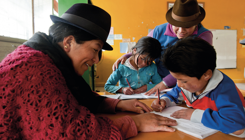 Educacion Intercultural bilingue en Ecuador