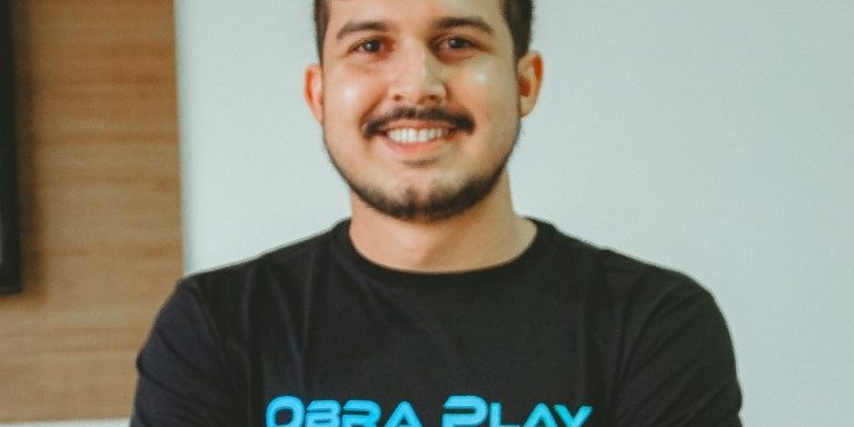 Maxwell Cavalin, criador da startup Obra Play, com foco na construção civil nacional no Brasil