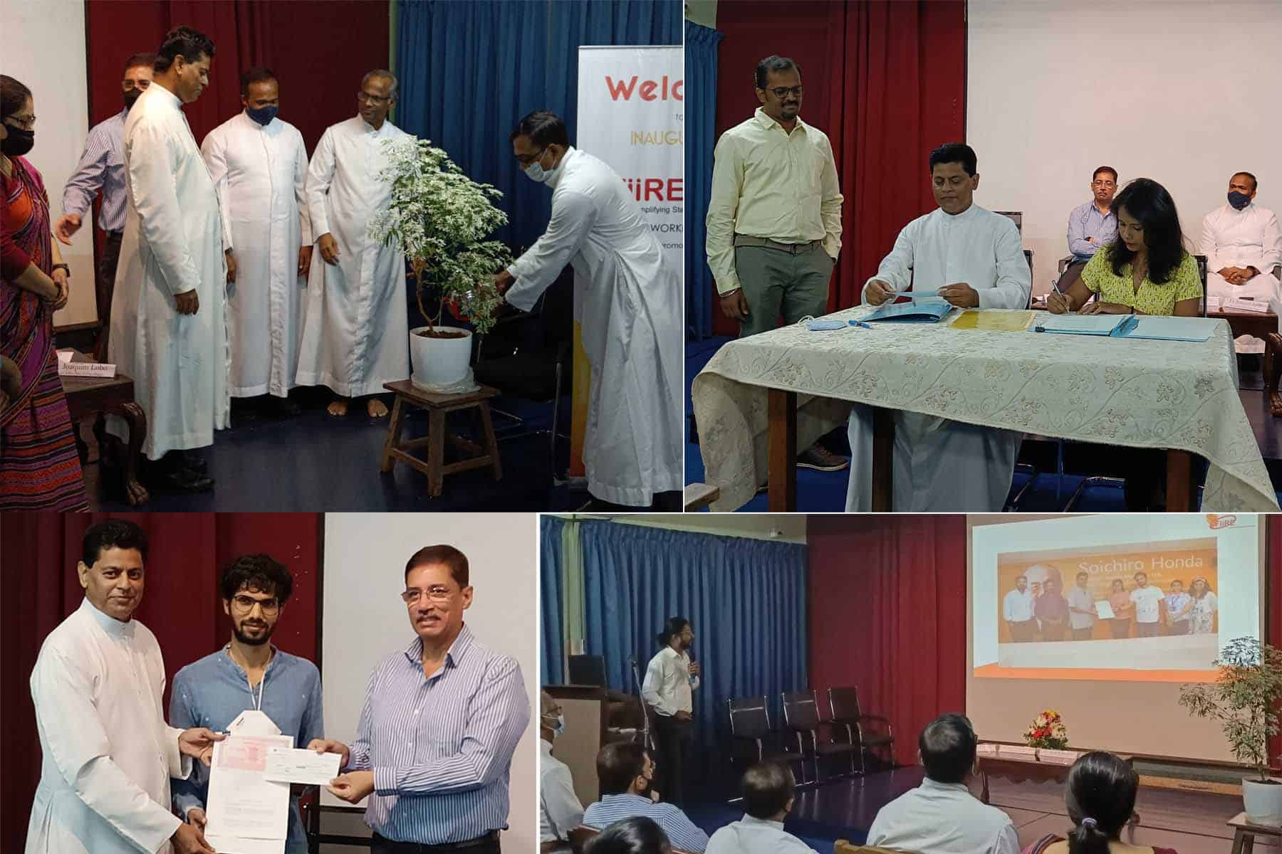 Inauguration Ceremony of Forum for Innovation Incubation Research and Entrepreneurship (FiiRe) at the Don Bosco College Panjim