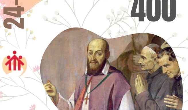 The Salesian Youth Ministry celebrates Saint Francis de Sales 400th anniversary with an online event.