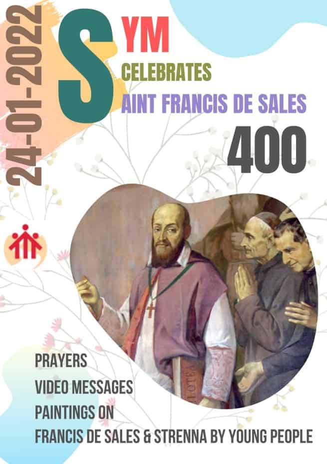 The Salesian Youth Ministry celebrates Saint Francis de Sales 400th anniversary with an online event.