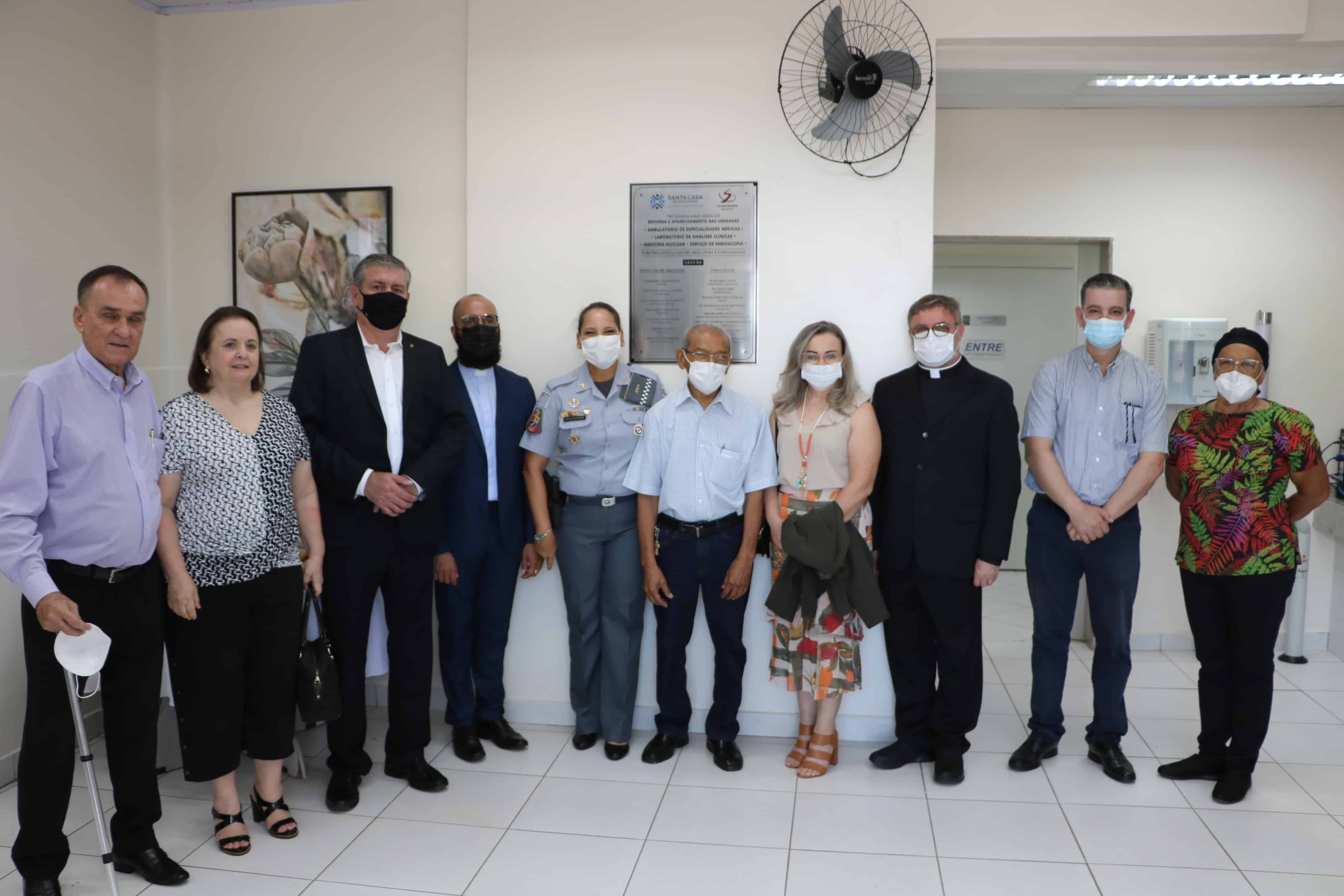 Unisalesiano E Santa Casa Inauguram Ala Ambulatorial Com Presença De Diversas Autoridades 