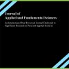 Journal of Applied and Fundamental Sciences