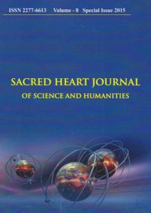 Sacred Heart Journal of Science and Humanities, Sacred Heart College (Autonomous)