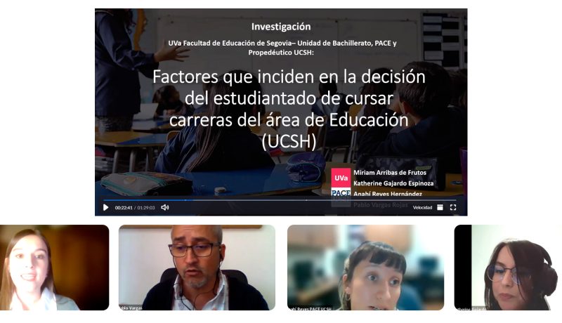 Universidad Católica Silva Henríquez y Universidad de Valladolid presentan resultados de investigación sobre vocación pedagógica