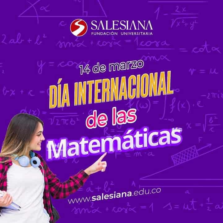 Fundación Universitaria Salesiana celebra el Día Internacional de las Matemáticas 2022