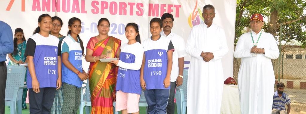 Sacred Heart College (Autonomous), celebrated its 71th Annual Sports Meet