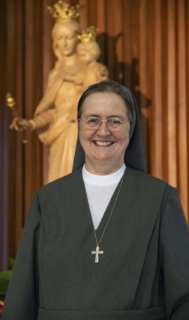 Mother Chiara Cazzuola, superior General of the Daughters of Mary Help of Christians (FMA)
