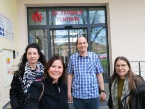 Visita de Cádiz en el centro Salesiano de Juventud en Praga