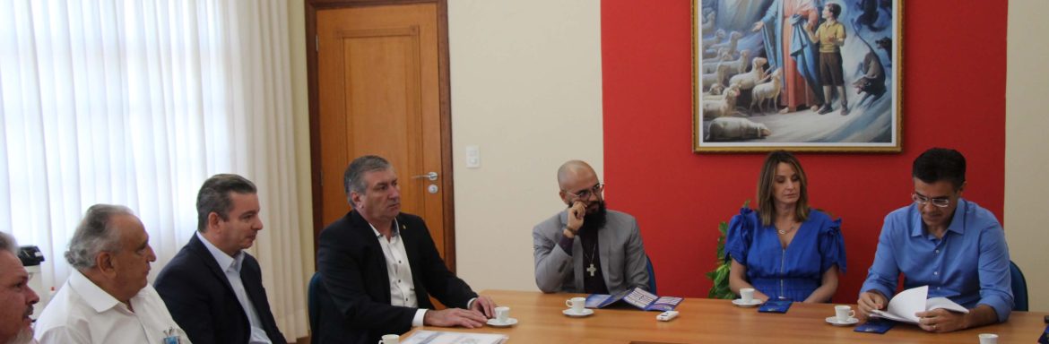 UniSALESIANO e Santa Casa se reúnem com governador para implantação de Hospital de Ensino em Araçatuba