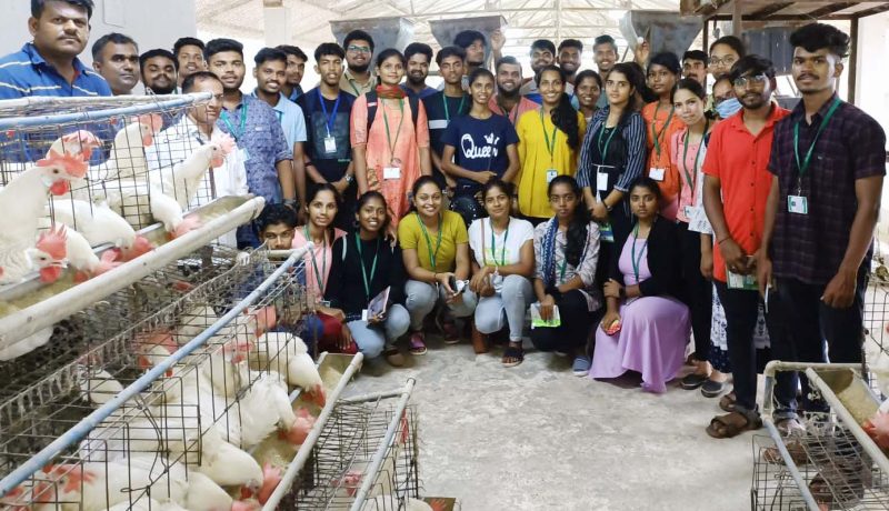  Final year students of B. Sc. (Hons.) Agriculture from Don Bosco College of Agriculture (DBCA) take a study tour to  Kolhapur