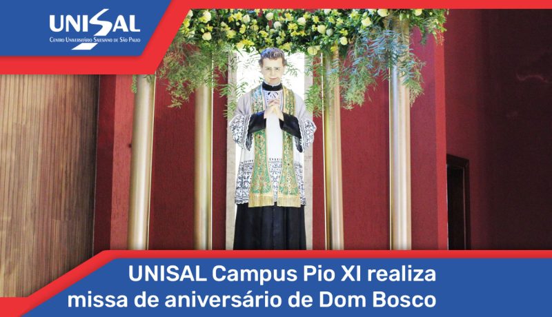 Centro Universitário Salesiano, São Paulo realiza missa em comemoração do aniversário de 207 anos de Dom Bosco, Brasil