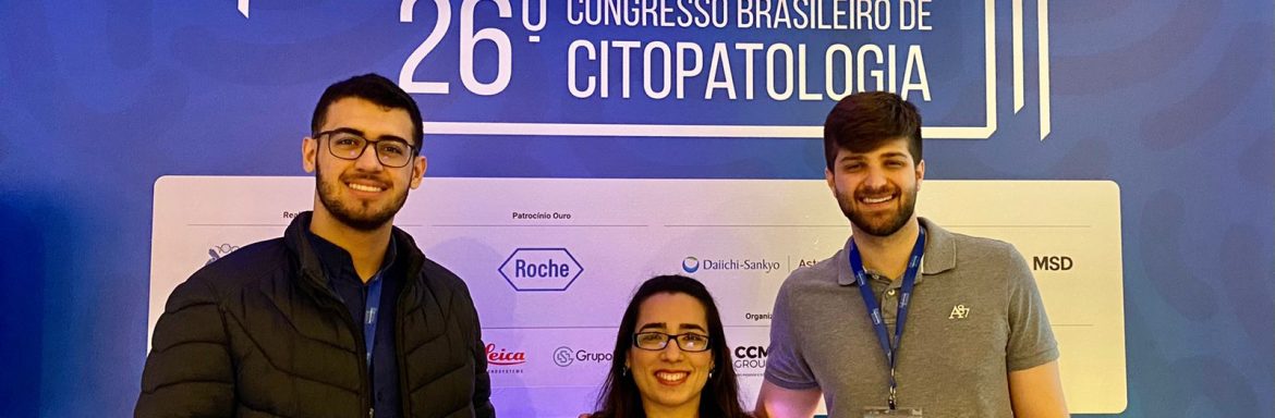Acadêmicos de Medicina do UniSALESIANO apresentam trabalhos em os eventos 33º Congresso Brasileiro de Patologia e 26º Congresso Brasileiro de Citopatologia renomados de Patologia