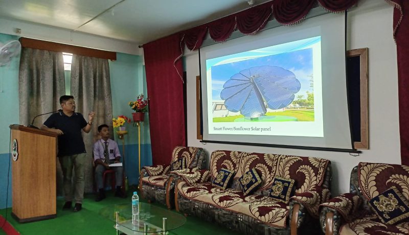 In times of Climate Change, Students of Don Bosco College Tura Empowered on Non-Conventional Energy, India