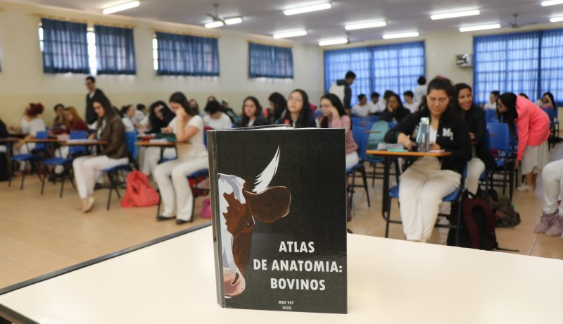 Acadêmicos de Medicina Veterinária do UniSALESIANO desenvolvem Atlas de Anatomia de Bovinos feito à mão, Brasil
