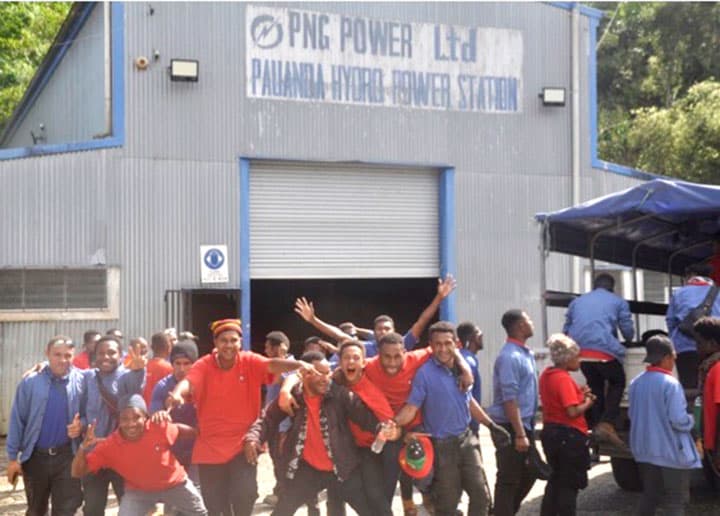 Don Bosco Simbu Technical College Students visit Pauanda Hydro Power Station