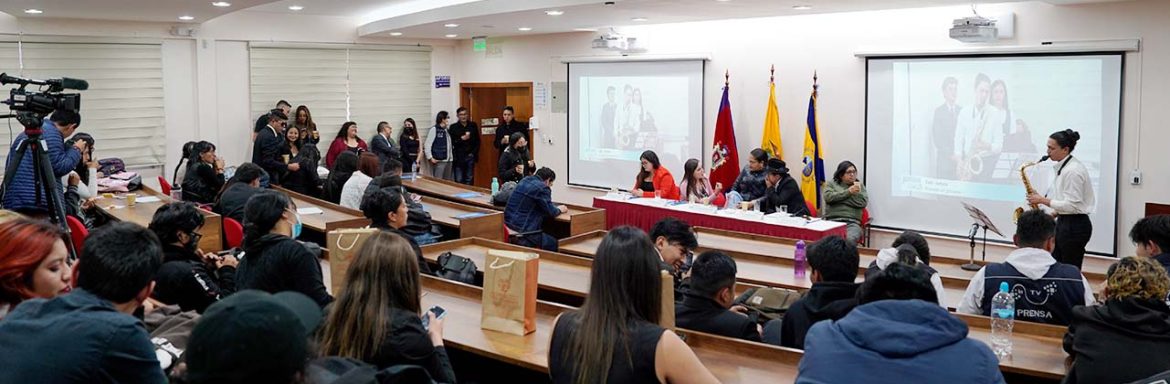 El aporte de la academia para la construcción de una sociedad de paz en la VII JORCOM y II Capítulo SIGNA, evento académico realizado en la Universidad Politécnica Salesiana, Ecuador
