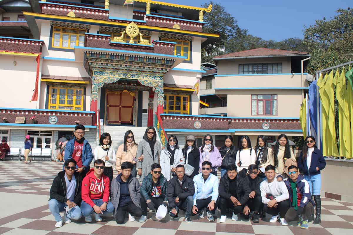 Don Bosco College Tura Geography and Philosophy Students visit North Sikkim