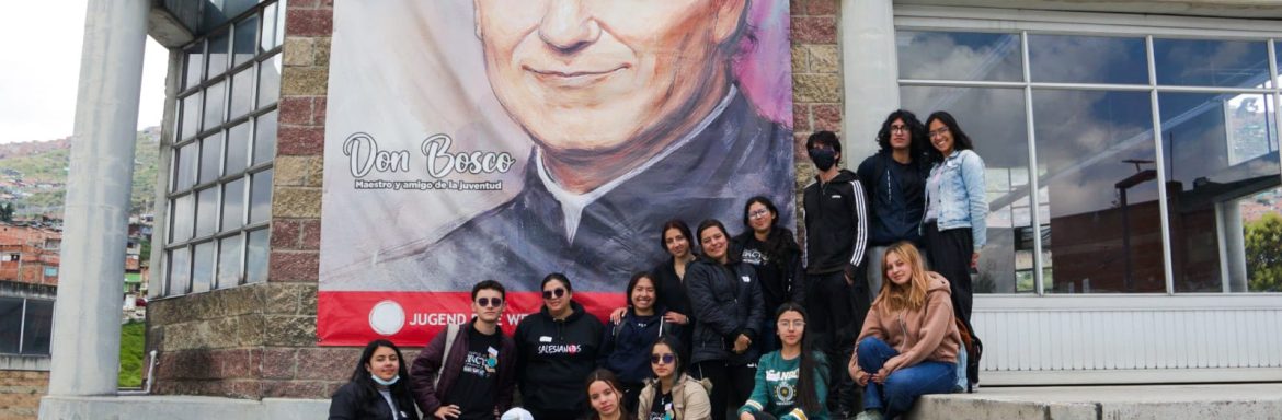 Animadores Juveniles Salesianos (AJS) de la Fundación Universitaria Salesiana volvieron a su obra social de intervención en Arabia, un barrio vulnerable de la localidad de Ciudad Bolívar, en Bogotá.