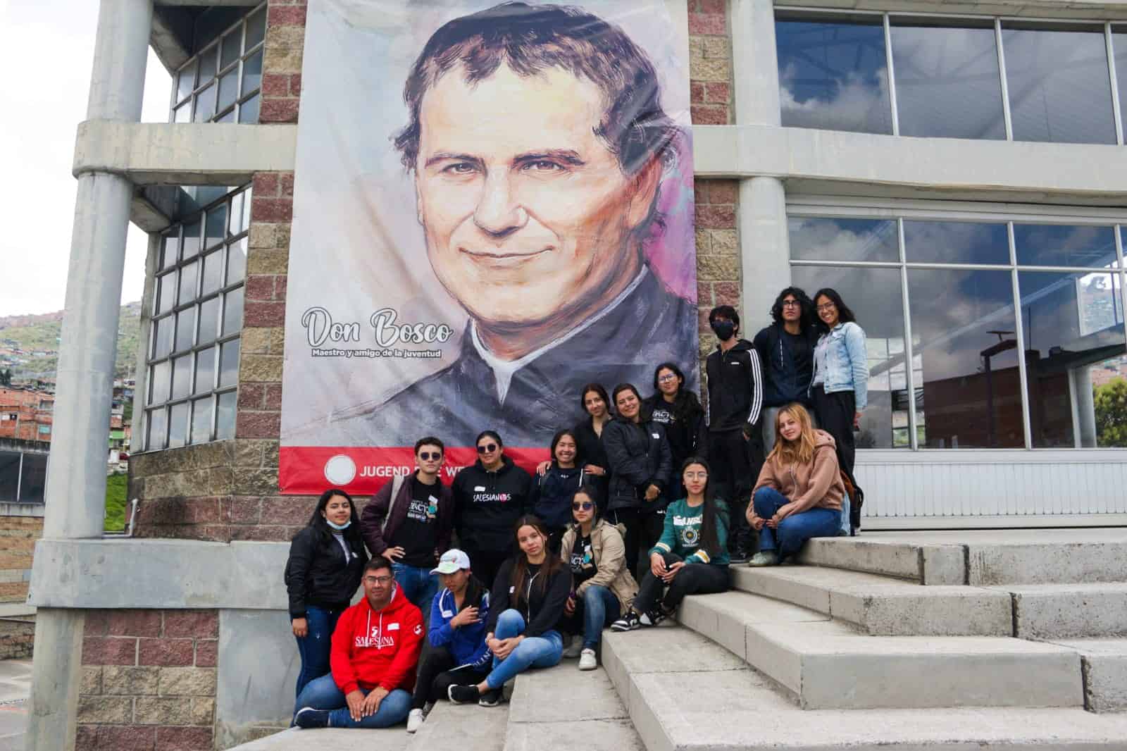 Animadores Juveniles Salesianos (AJS) de la Fundación Universitaria Salesiana volvieron a su obra social de intervención en Arabia, un barrio vulnerable de la localidad de Ciudad Bolívar, en Bogotá.