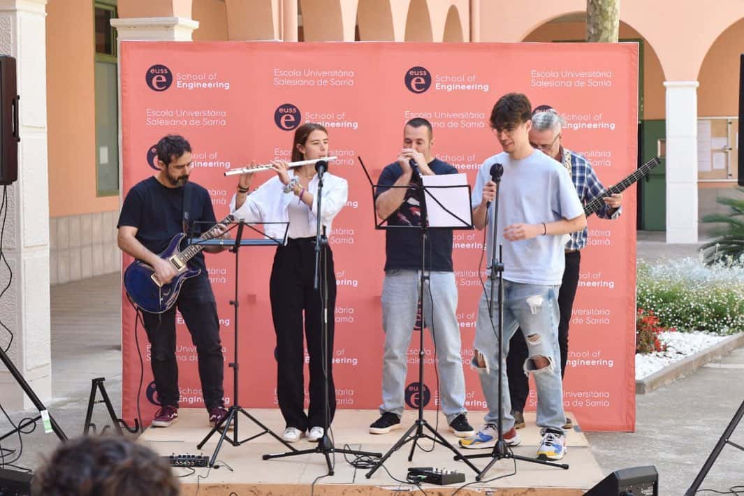 “Una casa sin música es como un cuerpo sin alma” - Don Bosco: Día de la Música en la Escola Universitària Salesiana de Sarrià, España