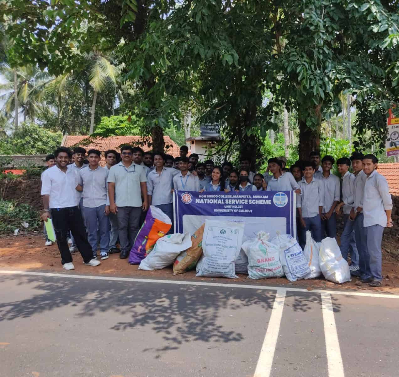 India - Don Bosco College Mampetta: Celebration of the World Environment Day