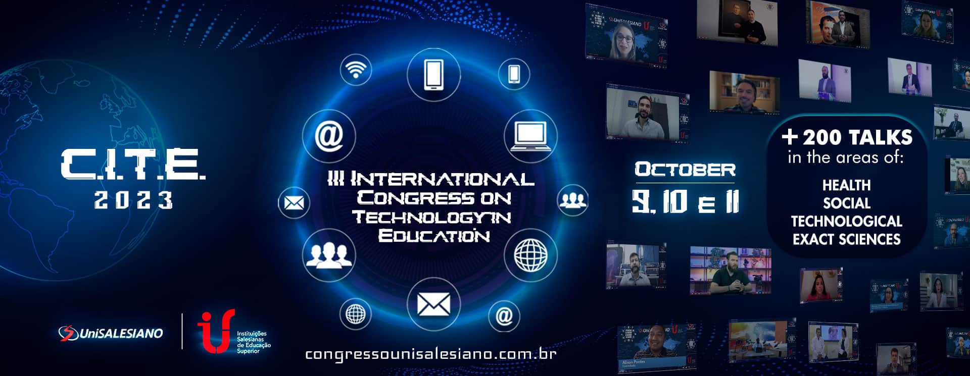 3rd C.I.T.E. (International Congress on Technology in Education) of UniSALESIANO