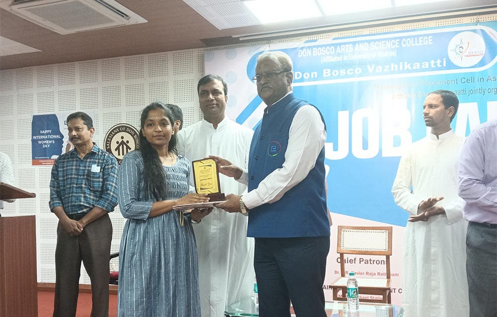 India - Grand Annual Job Drive 2024 Hosted by Don Bosco Arts and Science College and Don Bosco Vazhikaatti