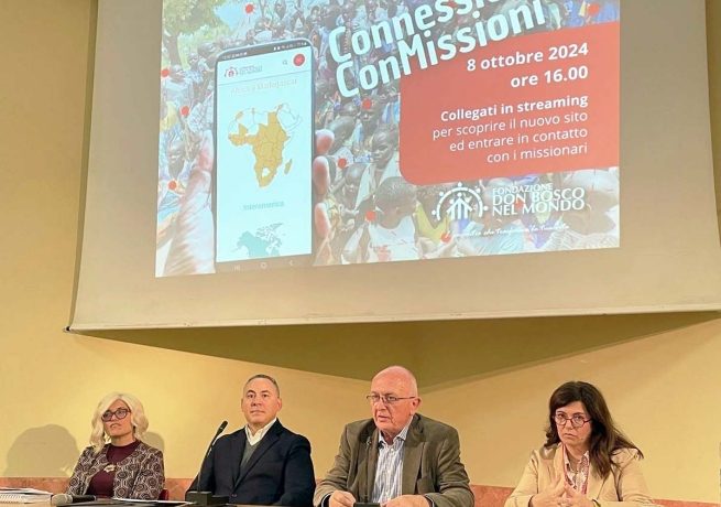 The presentation of the new “DON BOSCO NEL MONDO Foundation” website, a body of international solidarity of the Congregation of Salesians of Don Bosco, a direct emanation of the General Council and, as such, body charged with transforming the charism of Don Bosco into work, took place on Tuesday 8 October at San Tarcisio in Rome.