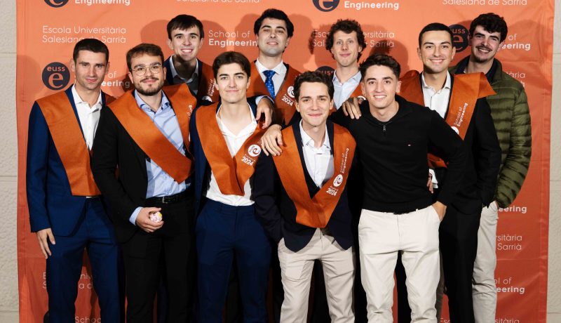 Este año Escola Universitària Salesiana de Sarrià (EUSS) ha celebrado la primera graduación con los primeros ingenieros del grado de Ingeniería de Automoción. En la 28ª promoción de la universidad, han sido nueve alumnos de la titulación los primeros en terminar su etapa estudiantil.