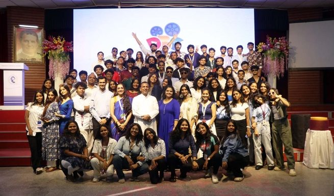 On October 18, 2024, the Department of Mass Media at Don Bosco College, Kurla, Mumbai, proudly hosted the Don Bosco Global Youth Film Festival (DBGYFF), drawing over 1,200 attendees, including students, faculty, parents, and special guests