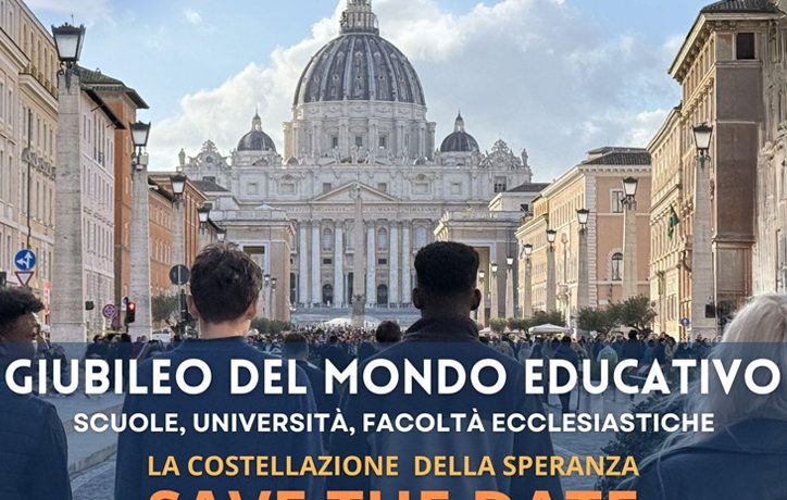 Giubileo del Mondo Educativo: La Costellazione della speranza. Siamo lieti di annunciare che il Dicastero per la Cultura e l’Educazione sta curando la preparazione del Giubileo del Mondo Educativo, che si terrà a Roma dal 27 ottobre al 2 novembre 2025. L’intera settimana sarà dedicata alle scuole e alle università, incluse le facoltà ecclesiastiche: