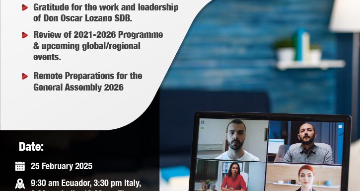 IUS Board Meeting I 2025 (Online) Salesian Institutions of Higher Education (IUS)