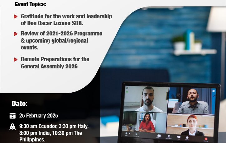 IUS Board Meeting I 2025 (Online) Salesian Institutions of Higher Education (IUS)