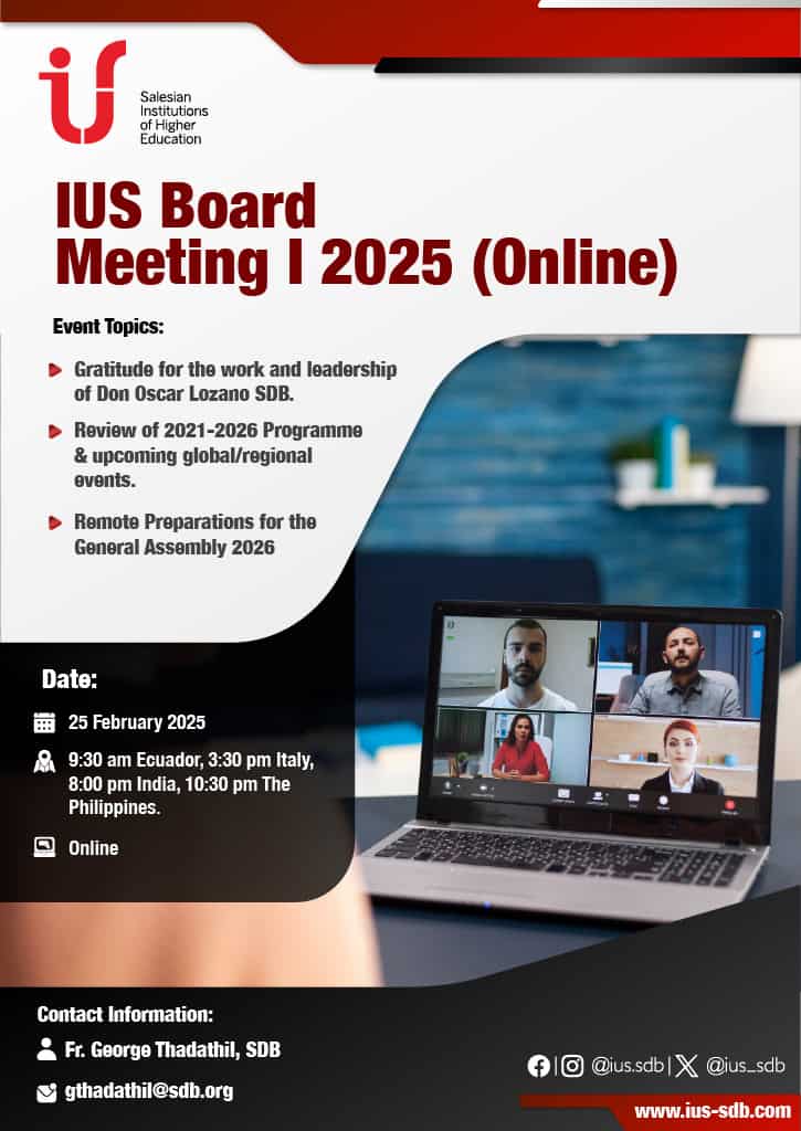 First IUS Board Meeting I 2025 (Online)