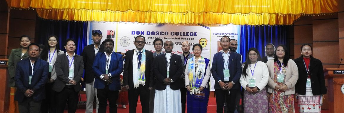 The Department of Economics at Don Bosco College Itanagar recently organized a two-day national seminar on "Challenges and Opportunities for Socio-Economic Development in Rural Areas of Northeast India." The seminar, held on February 7-8, was supported by ICSSR-NERC and Federal Bank.