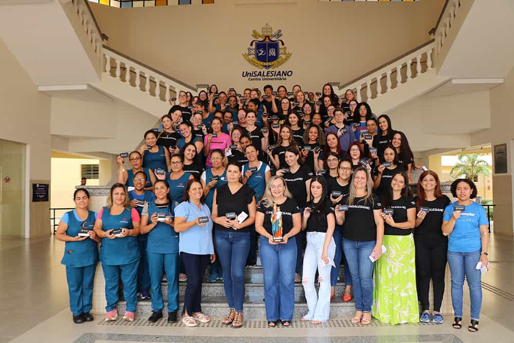 Brasil - UniSALESIANO celebra o Dia das Mulheres com homenagem e inauguração de obras artísticas