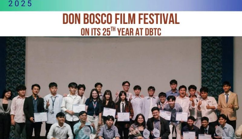 Don Bosco Technical College, Mandaluyong celebrated the 25th anniversary of the Don Bosco Film Festival (DBFF) at the Savio Auditorium, with the theme Y.A.P.A.K. Bosconian (Youth Action, Protection, Awareness on Ecological Living).