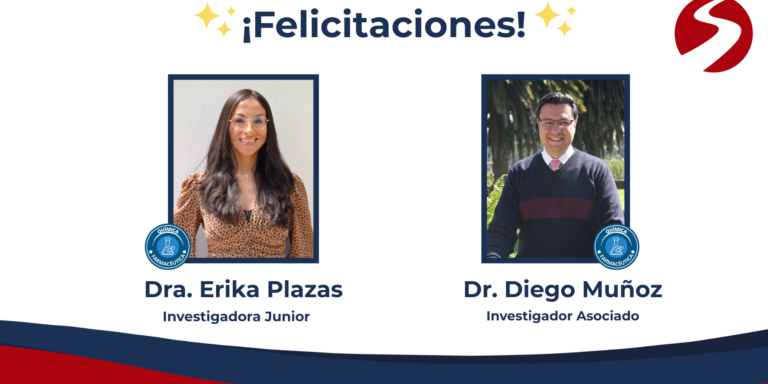 Dos profesores de planta de la Facultad de Ciencias Exactas y Naturales: la Dra. Erika Andrea Plazas, como Investigadora Junior y el Dr. Diego Ricardo Muñoz, como Investigador Asociado. Reconocidos investigadores del Sistema Nacional de Ciencia, Tecnología e  Innovación (SNCTI),
