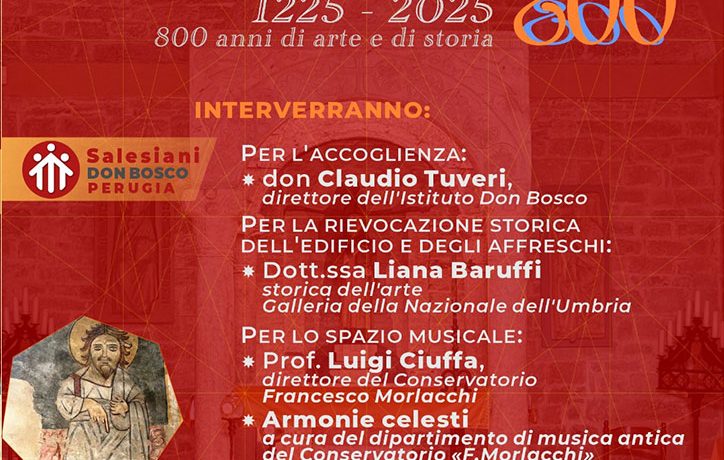 San Próspero: 800 años de arte, historia y música en Perugia (1225-2025)