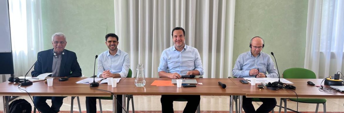Intercongregational Panel on Catholic Higher Education took place on May 27, where Fr. George Thadathil joined Javier Llamas, representing the Marist University Network and Germán Muñoz Díaz, representing the Jesuit University Network.at the International Lasallian University Leadership Program