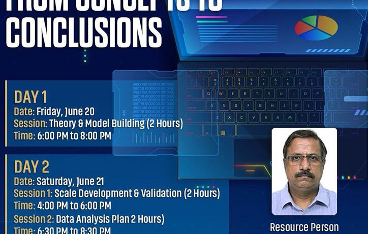 The Department of Management, Don Bosco College Bengaluru, invites you to Research Essentials: From Concepts to Conclusions – Series 2. This online workshop dives deeper into advanced research methodologies, equipping participants with the tools and insights to elevate their academic and professional research pursuits.