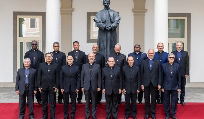 Official Group Photo of the General Council MembersThe Salesian Congregation is pleased to announce the official Group Photo featuring the General Council Members. This photo, is now the official and authorized photograph to be used and displayed in all institutions, communities, and Salesian works worldwide.