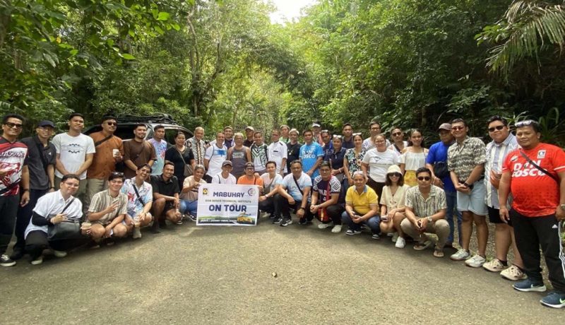 The staff of the Don Bosco Technical College, Cebu at the Don Bosco Retreat House in Lawaan hold their annual retreat 2025