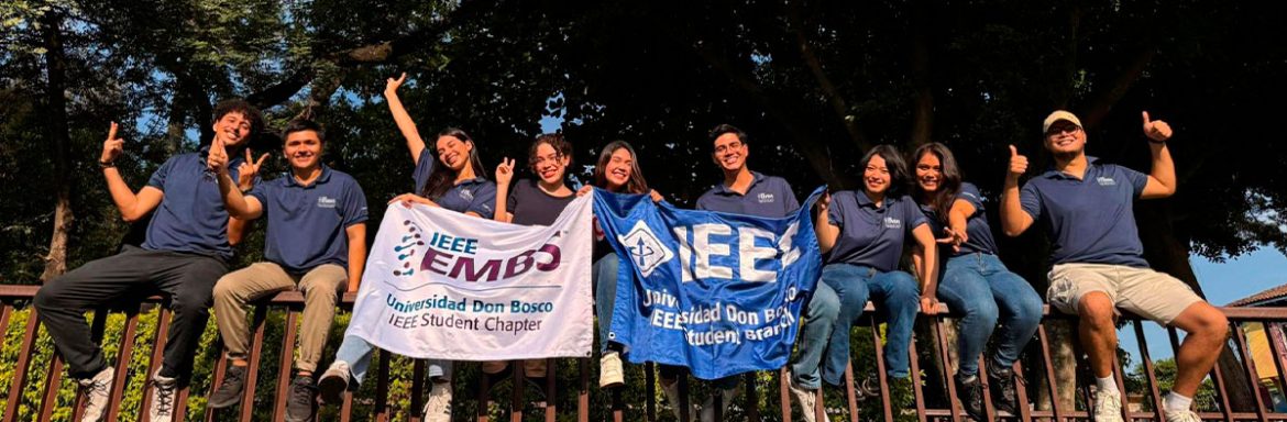 El Capítulo Estudiantil IEEE de la Universidad Don Bosco, EMBs (Engineering in Medicine and Biology Society) , ha sido reconocido como mejor capítulo estudiantil de la región de América Latina gracias a las diferentes acciones que ha llevado a cabo para contribuir al desarrollo educativo, técnico y profesional de sus miembros.